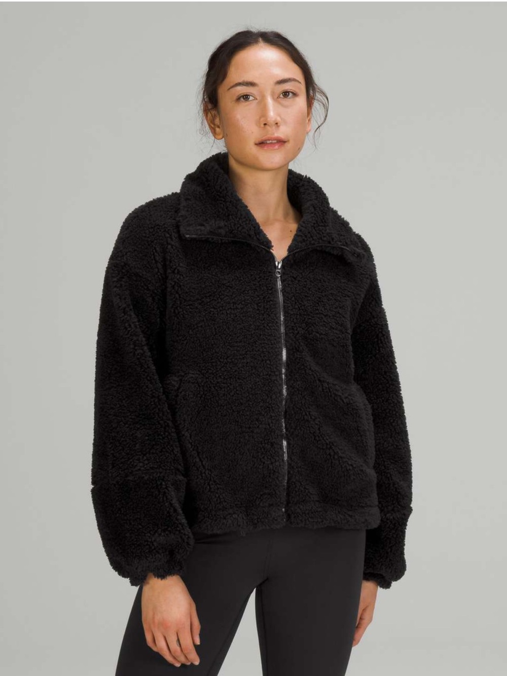 Lululemon Cinchable Fleece Zip-Up